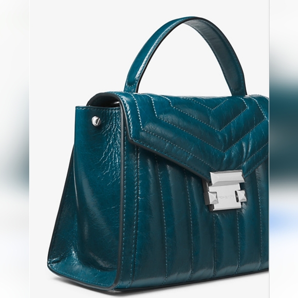 Michael Kors Whitney Quilted Satchel With Dustbag - Picture 2 of 8